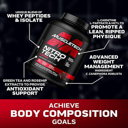 MuscleTech™ Nitro-Tech™ Ripped Whey Protein Powder